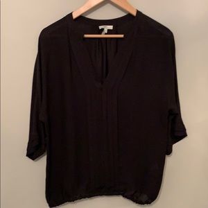 COPY - Joie Marru Black silk blouse